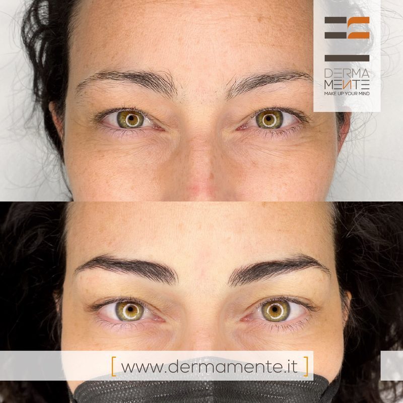 Sopracciglia con dermografo professionale Roma