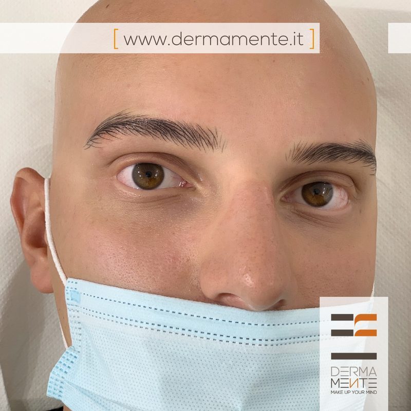 Sopracciglia con dermografo professionale Roma