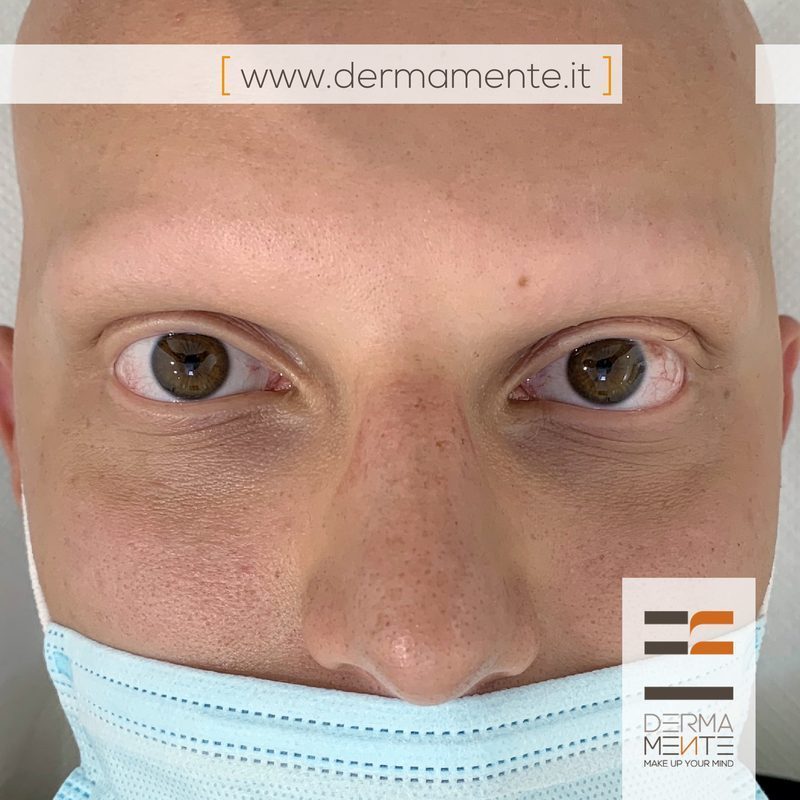 Sopracciglia effetto naturale dermografo Roma