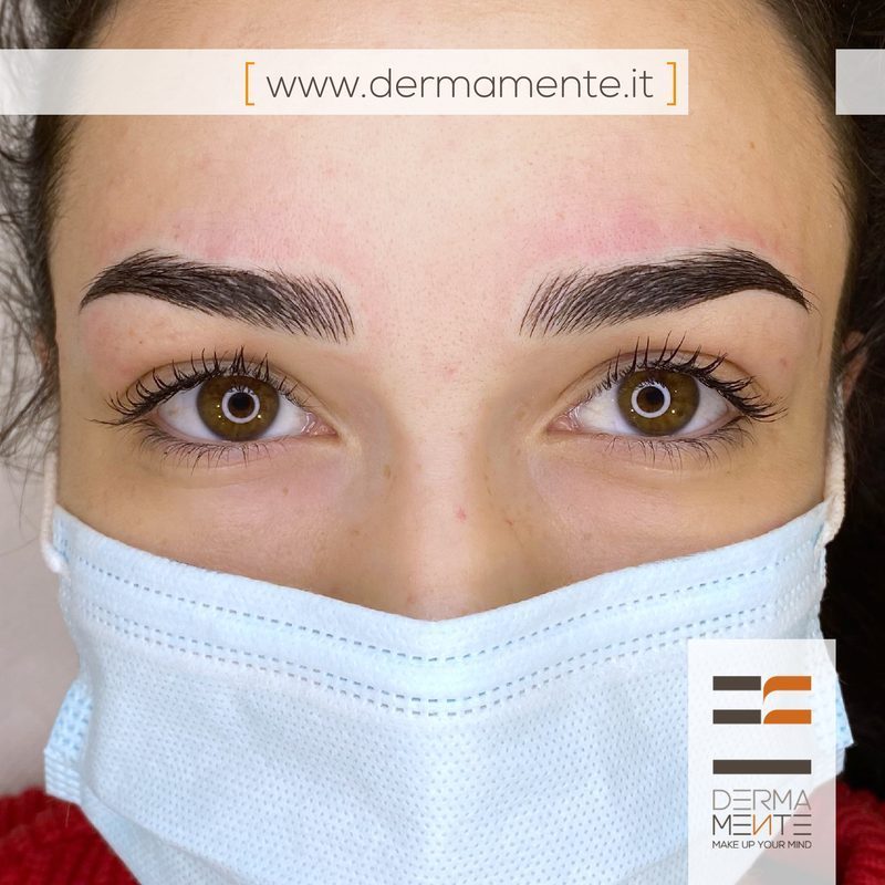 Sopracciglia effetto naturale dermografo Roma