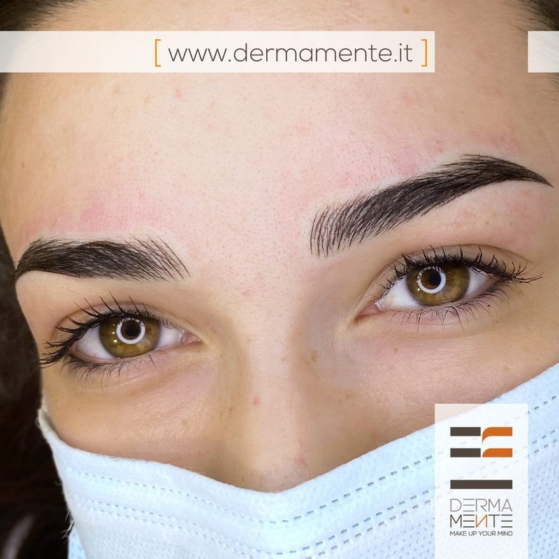 Sopracciglia folte trucco permanente Roma