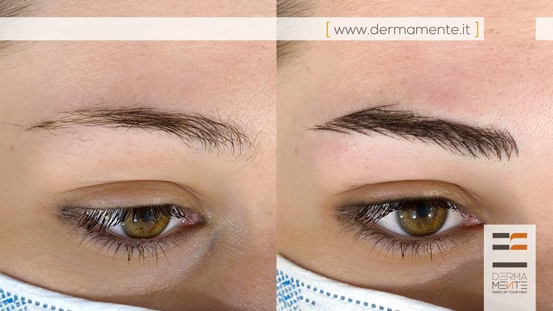 Sopracciglia perfette trucco permanente Roma